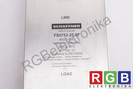 FS5752-27-07 SCHAFFNER FILTRAS