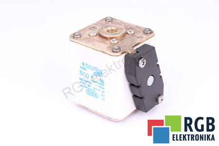 SAUGIKLIS 2077132 SIBA ULTRA RAPID 500A, 1250V, 100KA