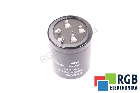 KONDENSATORIUS B43507-J0477-M EPCOS 470UF, 400VDC