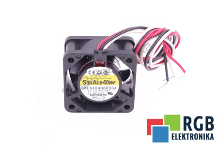 A90L-0001-0385#C FANUC 9WF0424H6D03A 40X40X20MM, 24V VENTILIATORIUS