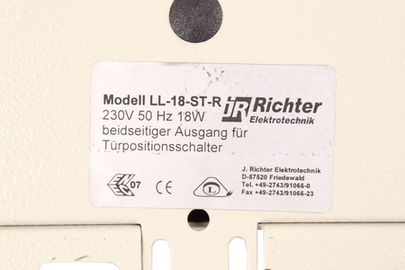 LL-18-ST-R RICHTER ELEKTROTECHNIK LEMPA