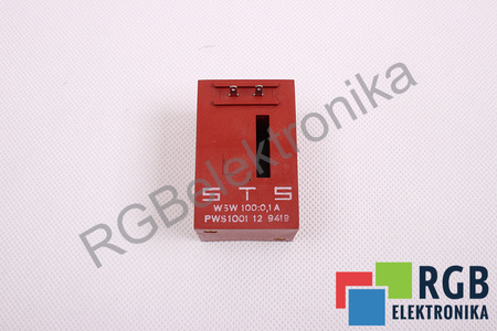 WSW100:0.1A STS PWS1001 12 9419 SROVĖS TRANSFORMATORIUS