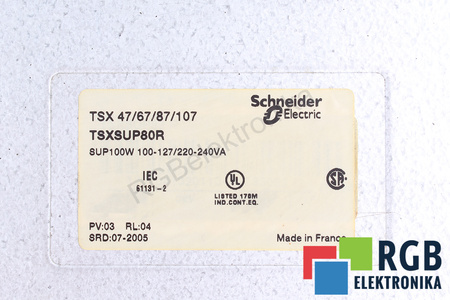 TSXSUP80R TELEMECANIQUE