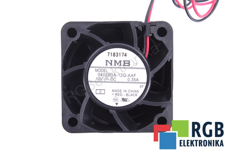 04028DA-12Q-AAF NMB TECHNOLOGIES 40X40X28MM, 12V, 0.35A VENTILIATORIUS