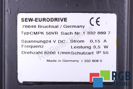 BSHF402CMP50L/BP/KY/VR/AS1H/SB1 SEW EURODRIVE