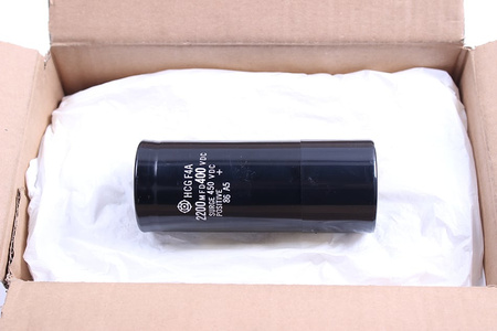 KONDENSATORIUS HCGF4A HITACHI 2200UF, 400VDC KONDENSATORIUS