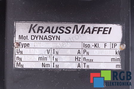 DV5-4-4MBF KRAUSS MAFFEI STATORIAUS