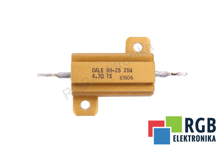 ATSPARUMAS RH-25 DALE 4.7 OHM 4.7OHM, 25W ATSPARUMAS