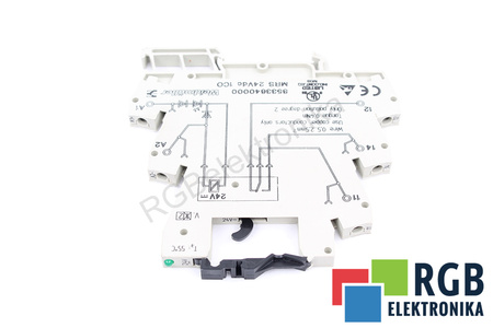 8533640000 WEIDMULLER 24V, 6A ESTAFETĖ