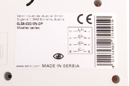 CLS6-C32/3N-DP EATON 270491 AUTOMATINIS JUNGIKLIS