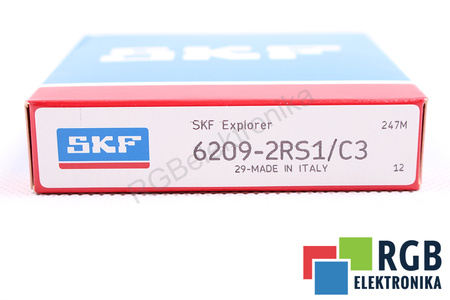 6209-2RS1/C3 SKF 5000RPM, 45X85X19 35.1KN, 21.6KN GUOLIS