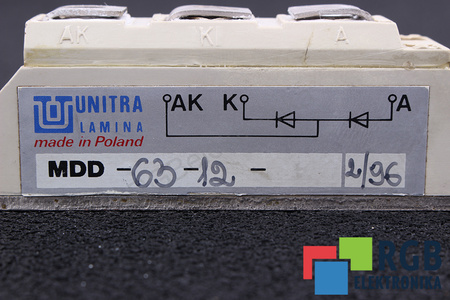 MDD-63-12 UNITRA 63A, 1200V
