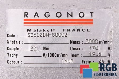 SB6020M-S0002 RAGONOT
