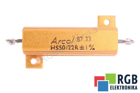 ATSPARUMAS HS50 ARCOL 22OHM