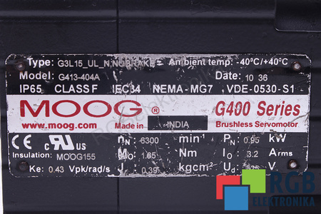 G413-404A MOOG STATORIAUS