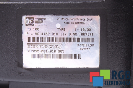 PG100 ZF GTP095-M01-010B05 I=10 PAVARA