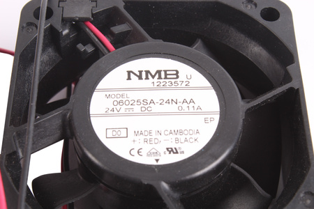 06025SA-24N-AA NMB TECHNOLOGIES 60X60X25MM, 24V VENTILIATORIUS