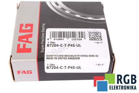 B7204-C-T-P4S-UL FAG 20X47X14 GUOLIS