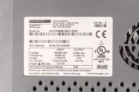 AKD-P00306-NBCC-E000 KOLLMORGEN SEIDEL