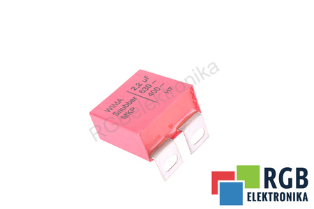 KONDENSATORIUS 2.2UF 630V WIMA 400V MKP SNUBBER KONDENSATORIUS
