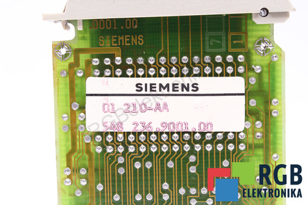 01210-AA SIEMENS 548236.9001.00 GE.548236.0001.00