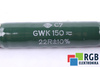 ATSPARUMAS GWK150 VISHAY 22R 22 OHM
