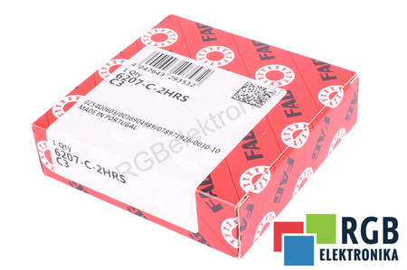 6207-C-2HRS-C3 FAG 8600RPM, 35X72X17, 29.5KN, 15.4KN GUOLIS