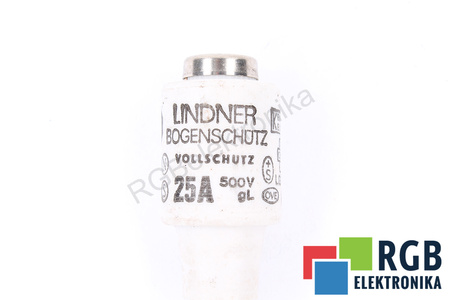 SAUGIKLIS 25A 500V LINDNER SAUGIKLIS