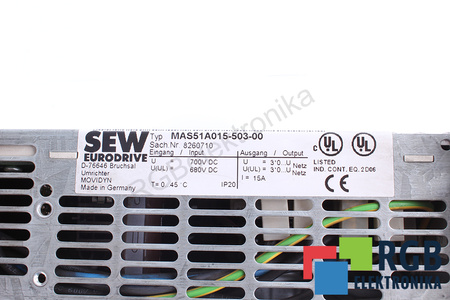 MAS51A015-503-00 SEW EURODRIVE MOVIDYN