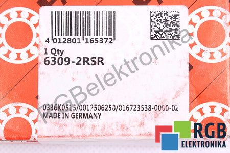 6309-2RSR FAG 45X100X25 GUOLIS