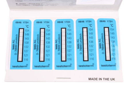 0646.1724 TESTO TESTOTERM TEMPERATŪROS JUOSTELĖS