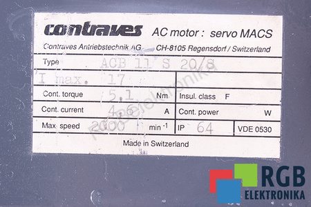 ACB11S20/S CONTRAVES