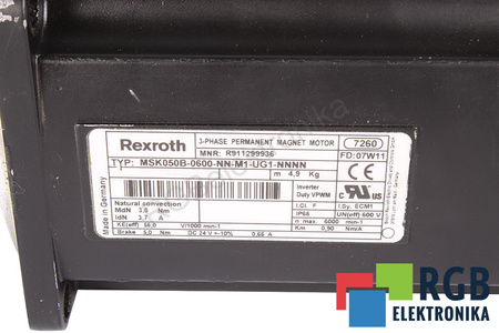 MSK050B-0600-NN-M1-UG1-NNNN REXROTH R911299936