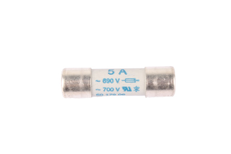 SAUGIKLIS 5017906.5 SIBA 660V, 5A, 10.3X38MM