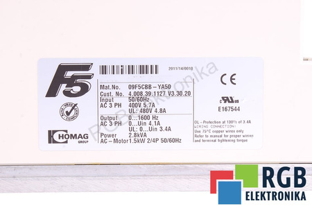 09F5CBB-YA50 HOMAG