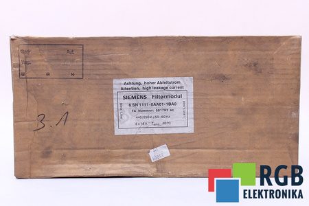 6SN1111-0AA01-1BA0 SIEMENS FILTRAS
