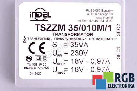 TSZZM35/010M/1 INDEL