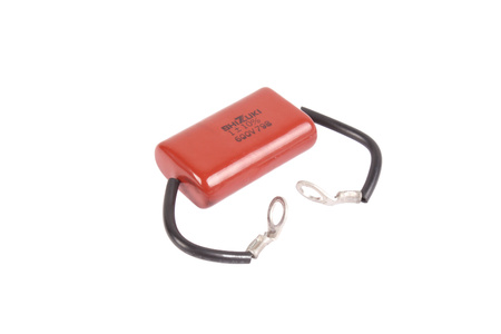 KONDENSATORIUS 600V798 SHIZUKI 1UF, 600V, 4MM, 2MM