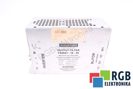 FS5047-16-29 SCHAFFNER FILTRAS