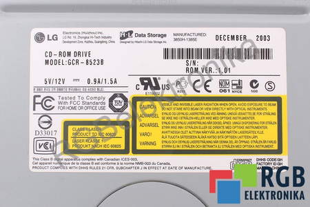 GCR-8523B LG CD-ROM DISKAS