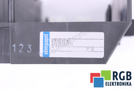 A5E00162070 SIEMENS 2X 60X60 A5E00134408 EBMPAPST VENTILIATORIAUS KIŠENĖ