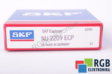 NU2209ECP SKF 45X85X23MM RITININIS GUOLIS
