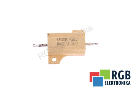 ATSPARUMAS RB25 ATE ELECTRONICS R027 0.27OHM ATSPARUMAS