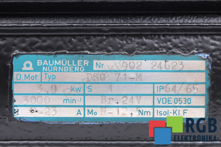 DSG71-M BAUMÜLLER 3.9KW