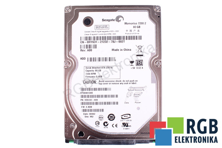 ST980813AS SEAGATE MOMENTUS 7200.2 80GB, SATAII, 2.5", HDD
