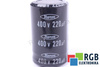 KONDENSATORIUS 220UF 400V MARCON AWF-M20