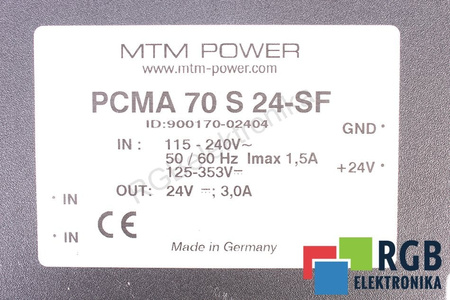 PCMA70S24-SF MTM POWER ID: 900170-02404