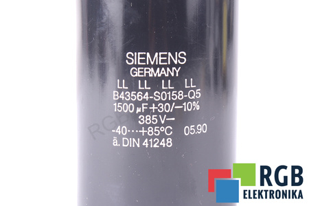 KONDENSATORIUS B43564-S0158-Q5 SIEMENS 1200UF, 385V