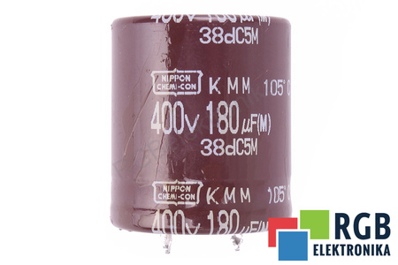 KONDENSATORIUS 180UF 400V NIPPON KONDENSATORIUS
