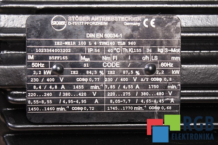 IE2-WE1R100L4 STOBER IE2-WE1R 100L4